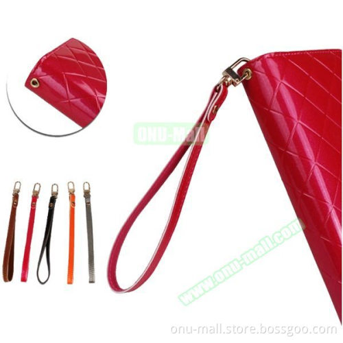 Top Grade Multifunctional Flip Wallet Leather Case for iPhone 6 Plus 5.5 Inch with Card Holder and Lanyard